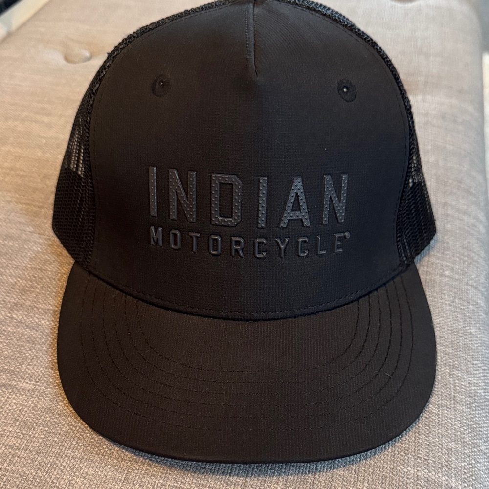 Black Mesh Hat